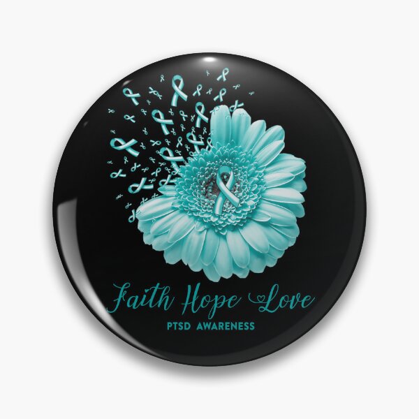 Item preview, Faith Hope Love PTSD Awareness designed and sold by Tadmab.