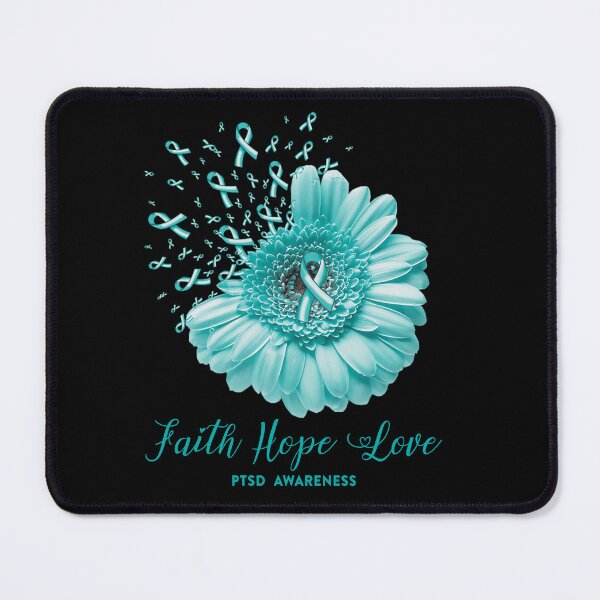 Item preview, Faith Hope Love PTSD Awareness designed and sold by Tadmab.