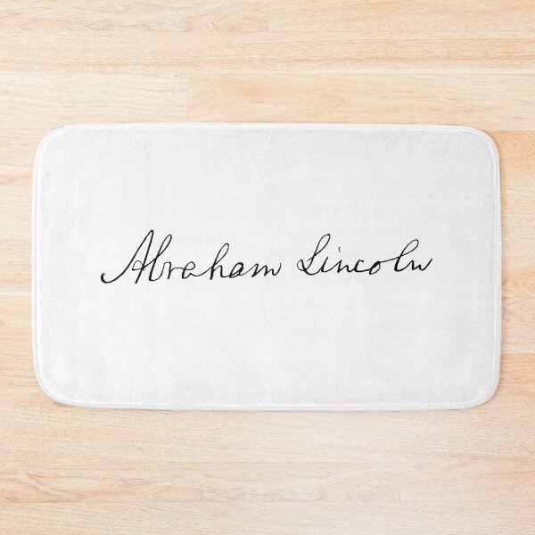 Item preview, The Lincoln Signature designed and sold by franklinprintco.