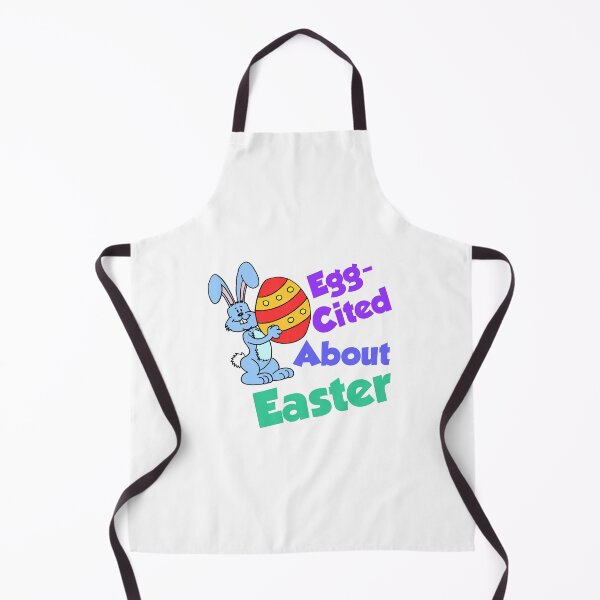 Item preview, Excited About Easter Egg Pun With Easter Bunny designed and sold by jaycartoonist.