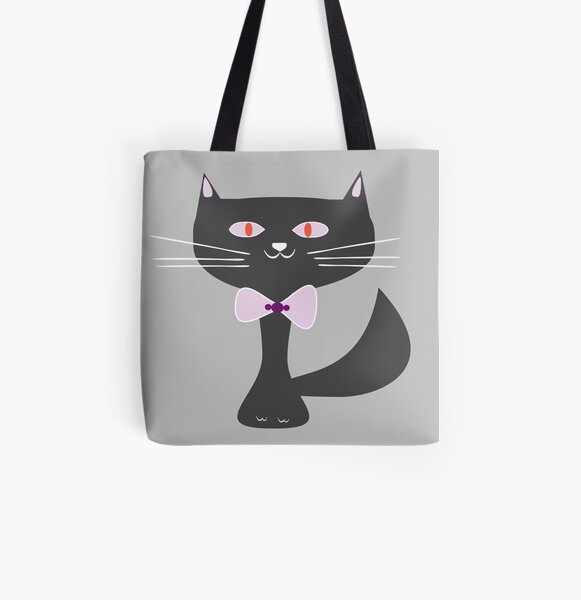 Mr. cat's meow All Over Print Tote Bag