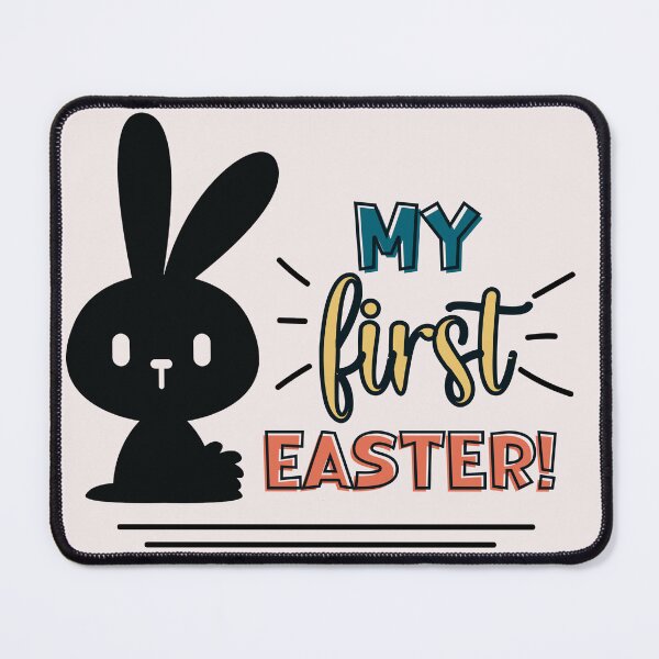 Item preview, My First Easter With Cute Baby Bunny designed and sold by SidhuKeet1.
