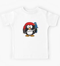 Pirate Penguin Kids Tee