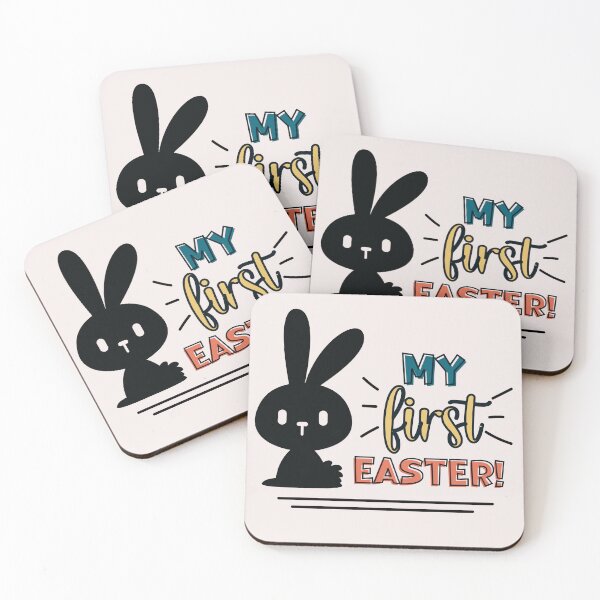Item preview, My First Easter With Cute Baby Bunny designed and sold by SidhuKeet1.
