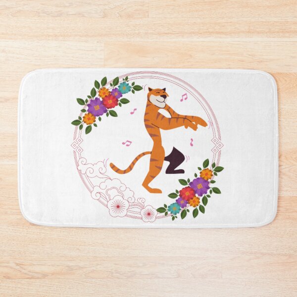 Item preview, Dancing Tiger Chinese Zodiac Sign designed and sold by ArtOfStars.