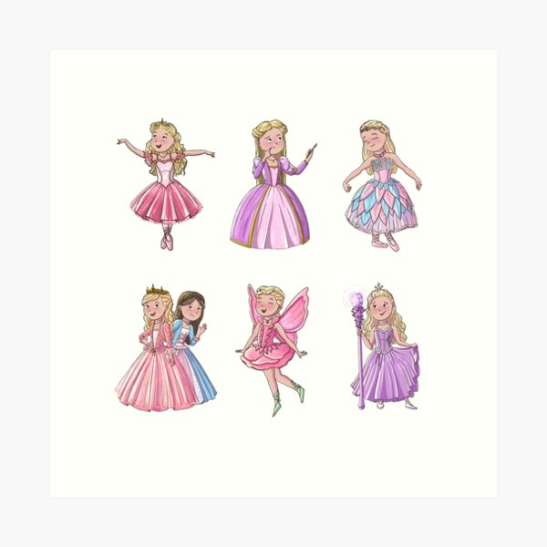 barbie movie art prints redbubble