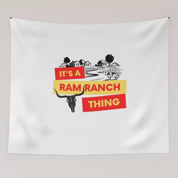 Item preview, ram ranch | ram ranch really rocks | cowboys designed and sold by wear4gamers.