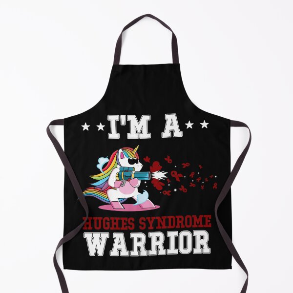 Item preview, Funny Unicorn I'm A Hughes Syndrome Warrior designed and sold by heppenp.