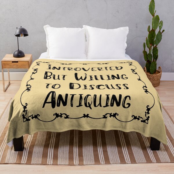 Item preview, Introverted But Willing to Discuss Antiquing Funny shirt men gift women gift designed and sold by InnovantDesigns.
