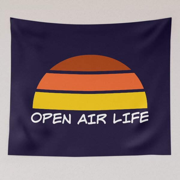 Item preview, Open Air - Sunrise to Sunset designed and sold by Rebekah Getz.