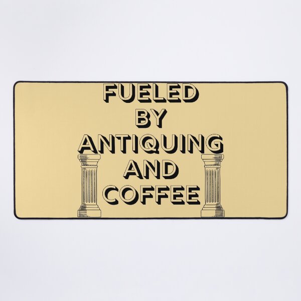 Item preview, Fueled by antiquing and coffee Funny shirt men gift women gift designed and sold by InnovantDesigns.