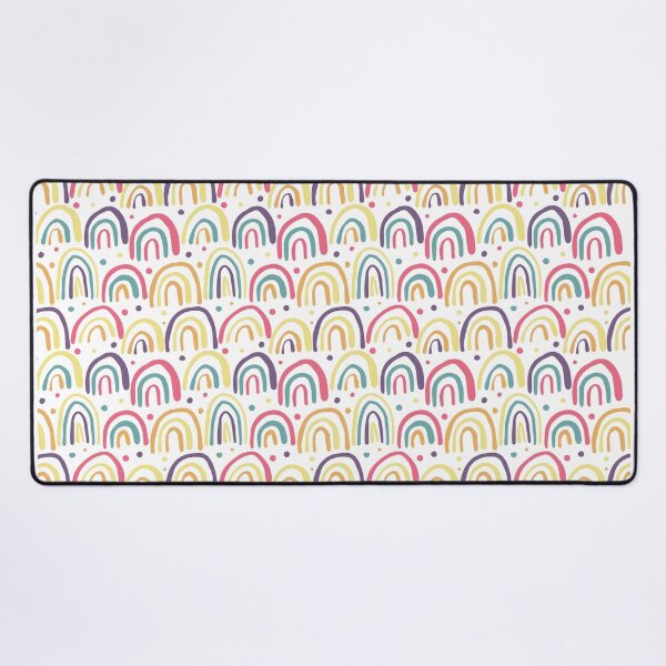 Item preview, Boho Rainbows Polka Dots designed and sold by storyboxdesigns.