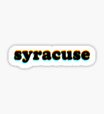 Syracuse Glitch Sticker