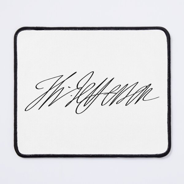 Item preview, The Jefferson Signature designed and sold by franklinprintco.
