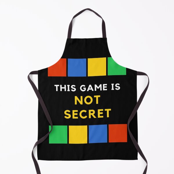 Item preview, This game is not secret. designed and sold by devArtsDesigns.