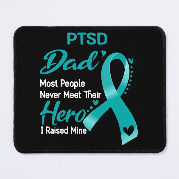 Item preview, PTSD Dad Most People Never Meet Their Hero I Raise Mine designed and sold by tenjun16.