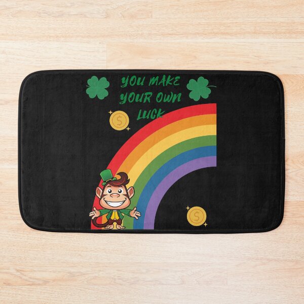Item preview, You Make Your Own Luck - Irish Monkey with Rainbow designed and sold by Mechanical-Artt.