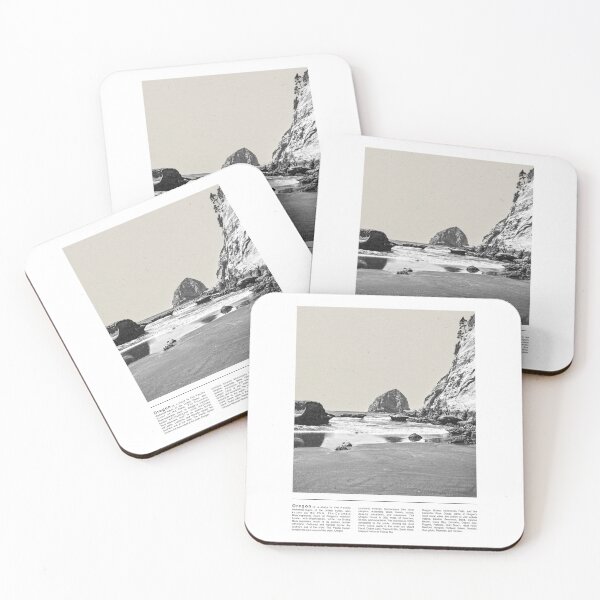 Item preview, Oregon Coast Black and White-Cape Kiwanda designed and sold by anthonylonder.
