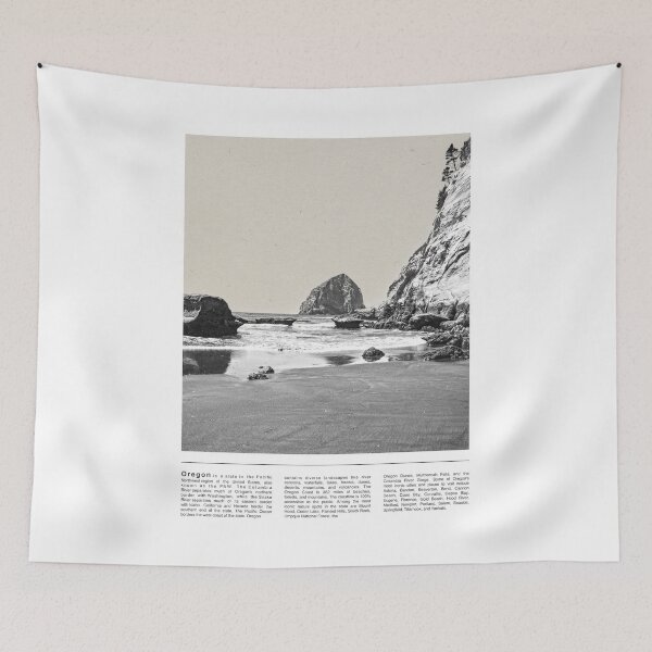 Item preview, Oregon Coast Black and White-Cape Kiwanda designed and sold by anthonylonder.