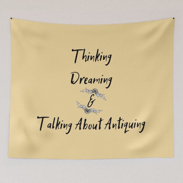 Item preview, Thinking Dreaming & Talking About Antiquing Funny shirt men gift women gift designed and sold by InnovantDesigns.