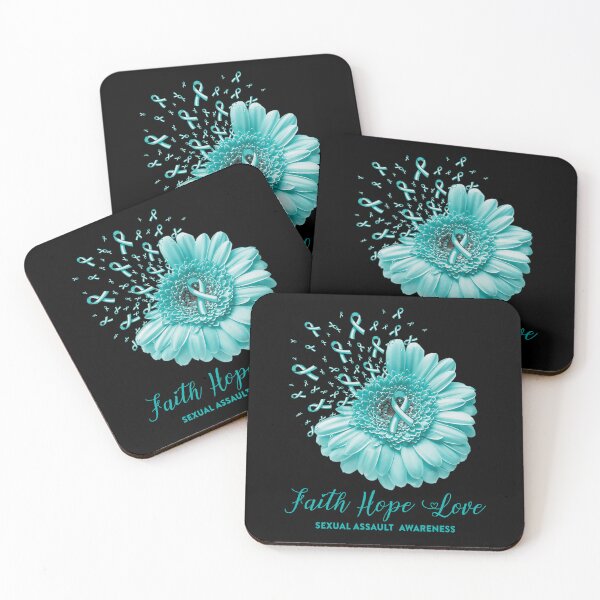 Item preview, Faith Hope Love Sexual Assault Awareness designed and sold by Tadmab.
