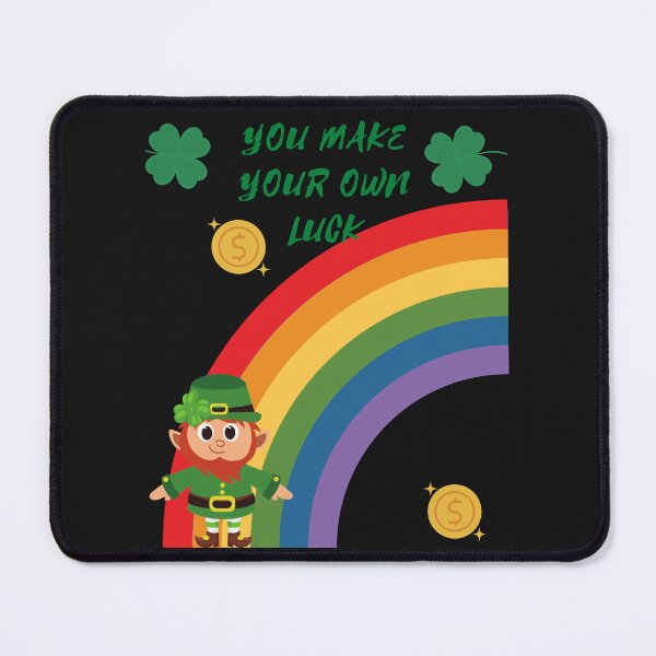 Item preview, You Make Your Own Luck - Leprechaun with Rainbow designed and sold by Mechanical-Artt.
