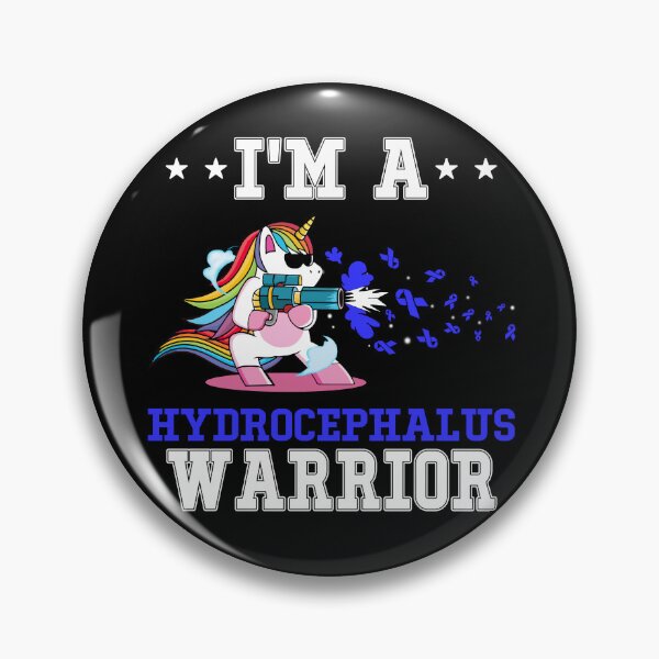 Item preview, Funny Unicorn I'm A Hydrocephalus Warrior designed and sold by heppenp.