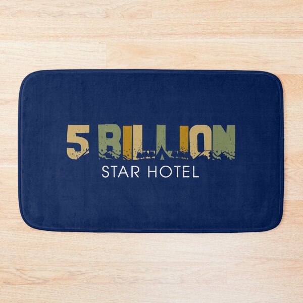 Item preview, 5 Billion Star Hotel | Camping | Hiking Retro designed and sold by KrisSidDesigns.