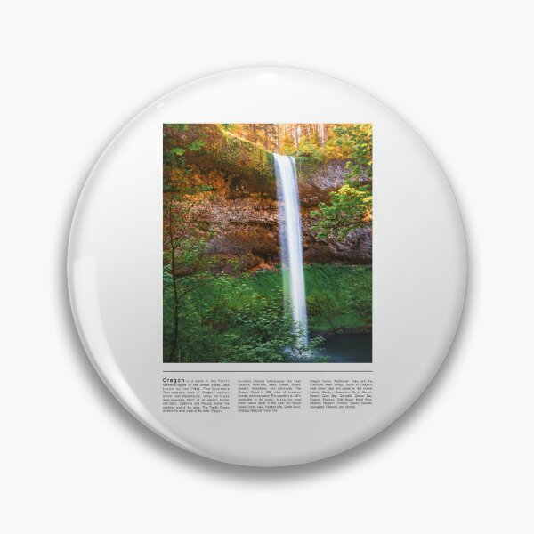 Artikelvorschau, Oregon Wasserfall Reisefotografie Minimalismus entworfen und verkauft von anthonylonder.
