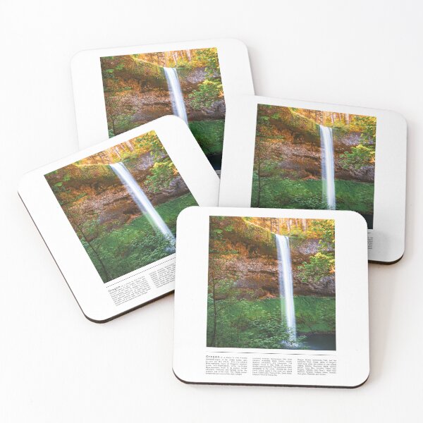 Item preview, Oregon Waterfall Travel Photography Minimalism designed and sold by anthonylonder.