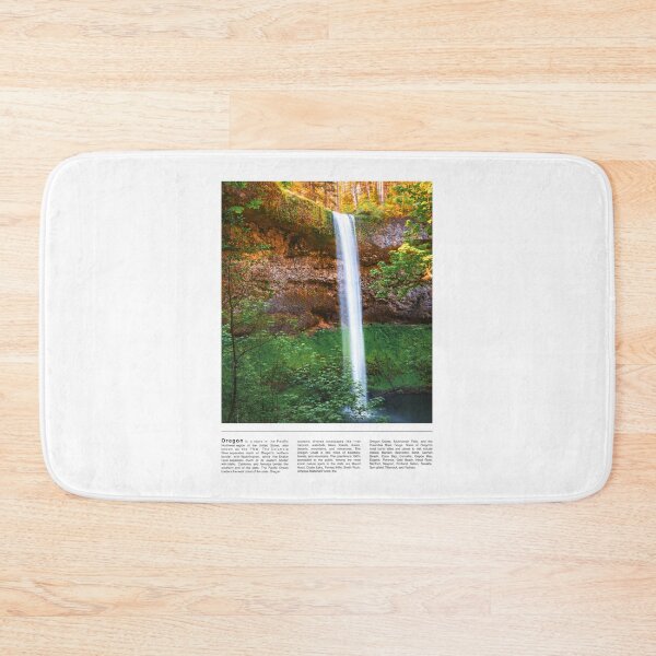 Item preview, Oregon Waterfall Travel Photography Minimalism designed and sold by anthonylonder.