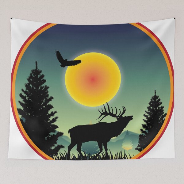 Item preview, Elk Meadow designed and sold by Warrior Veteran Clothing.