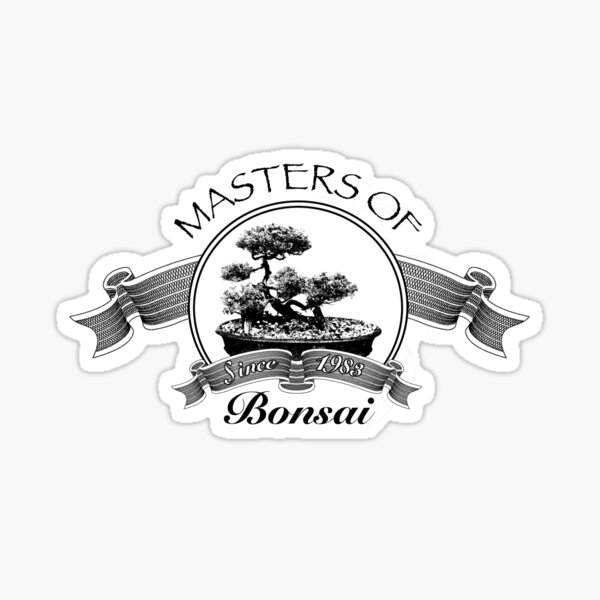 Masters of Bonsai Sticker