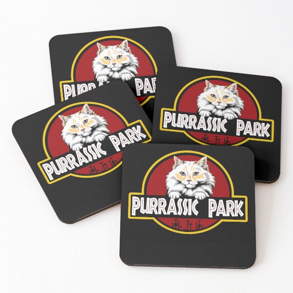 Item preview, Funny Raggamuffin Cat Purrassic Park designed and sold by Funny Shirts Matter.