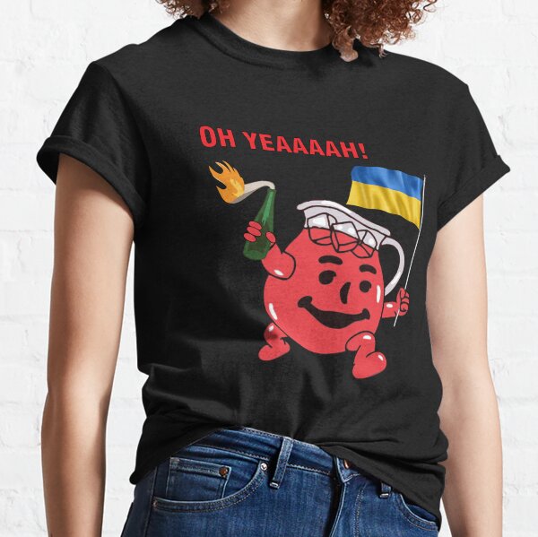 Ukrainian Molotov Cocktail Kool-Aid Man Classic T-Shirt