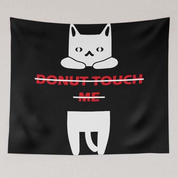 Item preview, dont touch my cat designed and sold by mad art.