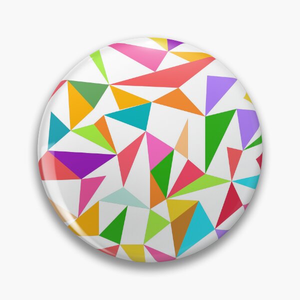 Item preview, Colorful triangle mosaic pattern designed and sold by TheCosmoWest.