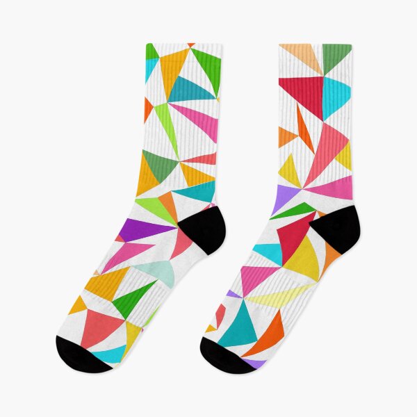 Item preview, Colorful triangle mosaic pattern designed and sold by TheCosmoWest.