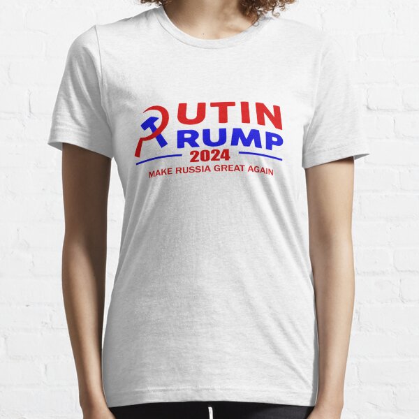 Putin Trump 2024 Make Russia Great Again Shirt Essential T-Shirt