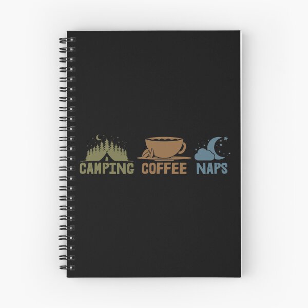 Item preview, Camping Coffee Naps | Camping | Hiking Retro designed and sold by KrisSidDesigns.