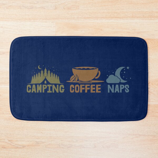 Item preview, Camping Coffee Naps | Camping | Hiking Retro designed and sold by KrisSidDesigns.