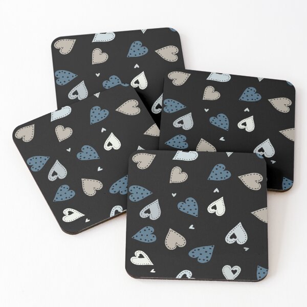 Item preview, BLUE HEARTS designed and sold by DiscoVibes.