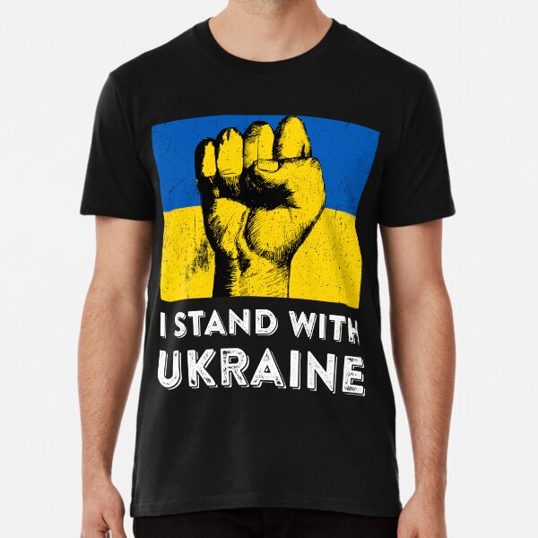 Item preview, I Stand With Ukraine Ukrainian Flag Support Ukraine designed and sold by Tennis-store.