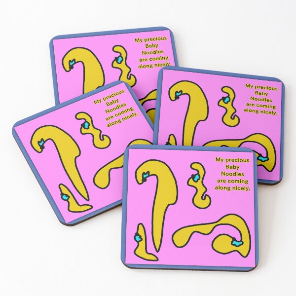 Item preview, Precious Baby Noodles - Pink Background designed and sold by Squeenal461.
