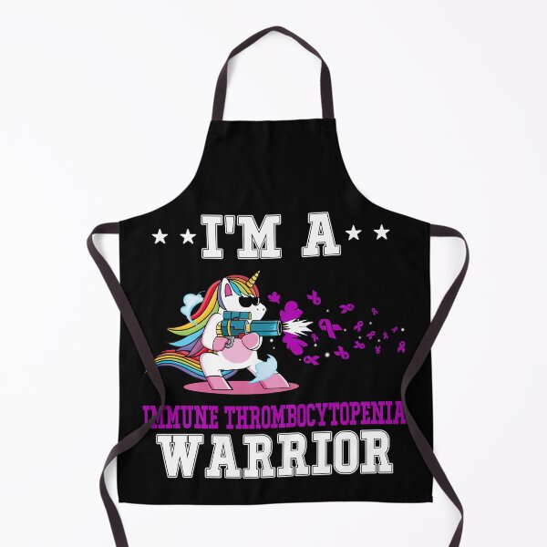 Item preview, Funny Unicorn I'm A Immune Thrombocytopenia Warrior designed and sold by heppenp.