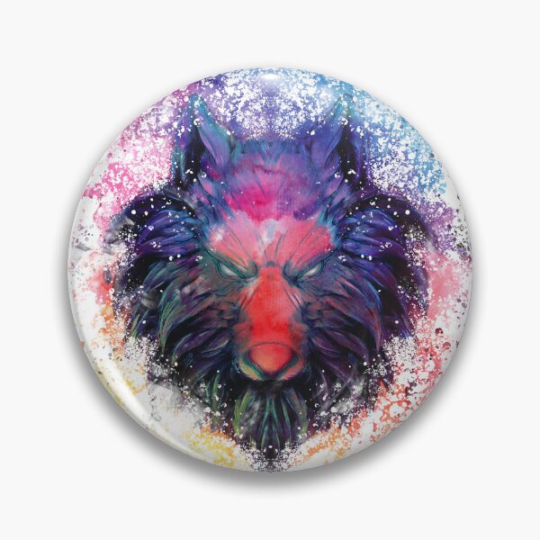 Item preview,  Wolf Color Paint (white tshirt) designed and sold by StayCool3d.