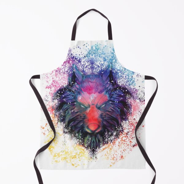 Item preview,  Wolf Color Paint (white tshirt) designed and sold by StayCool3d.