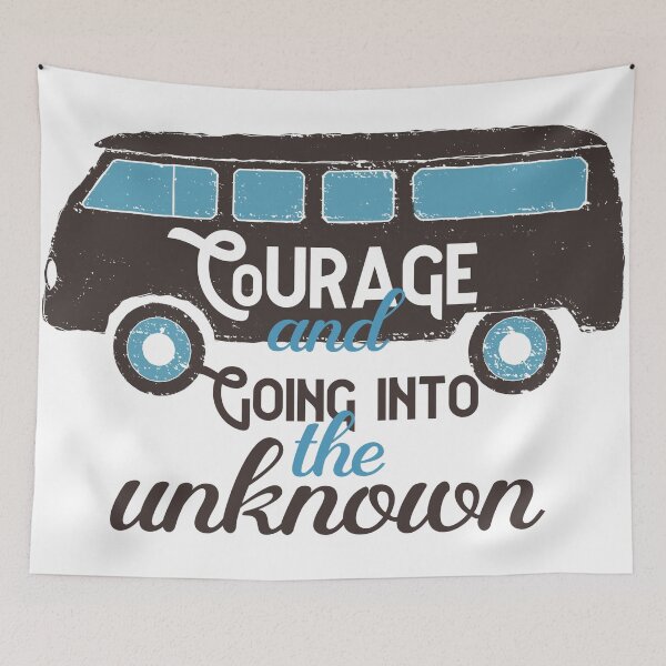 Item preview, Courage And Going Into The Unknown - Adventurous designed and sold by ElPatron258366.