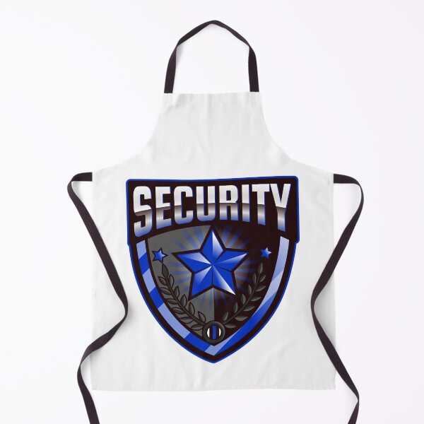 Item preview, Security Officer Badge | Star Blue Thin Line | Bouncer Guard designed and sold by JakesRWild.
