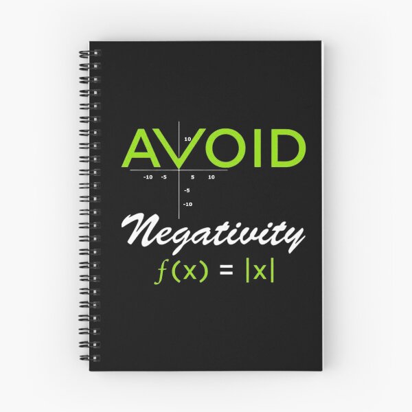 Item preview, Avoid Negativity Mathematician Math Algebra Pun Equation Function Teacher Gift T-Shirt designed and sold by Rolmid.